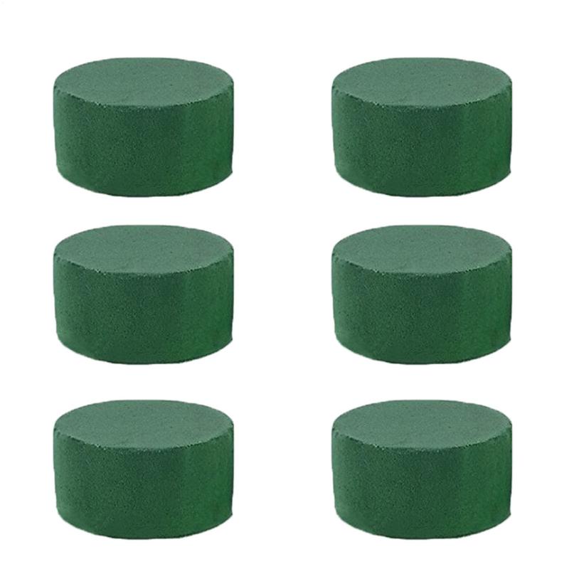The Florist Supply - 6Pcs bunga bulat batu bata busa