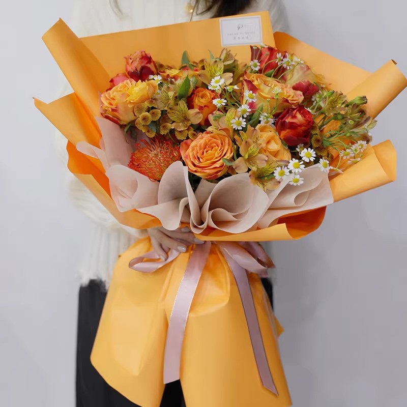 Gaya Korea kertas warna Solid  - The Florist Supply ulasan dan harga
