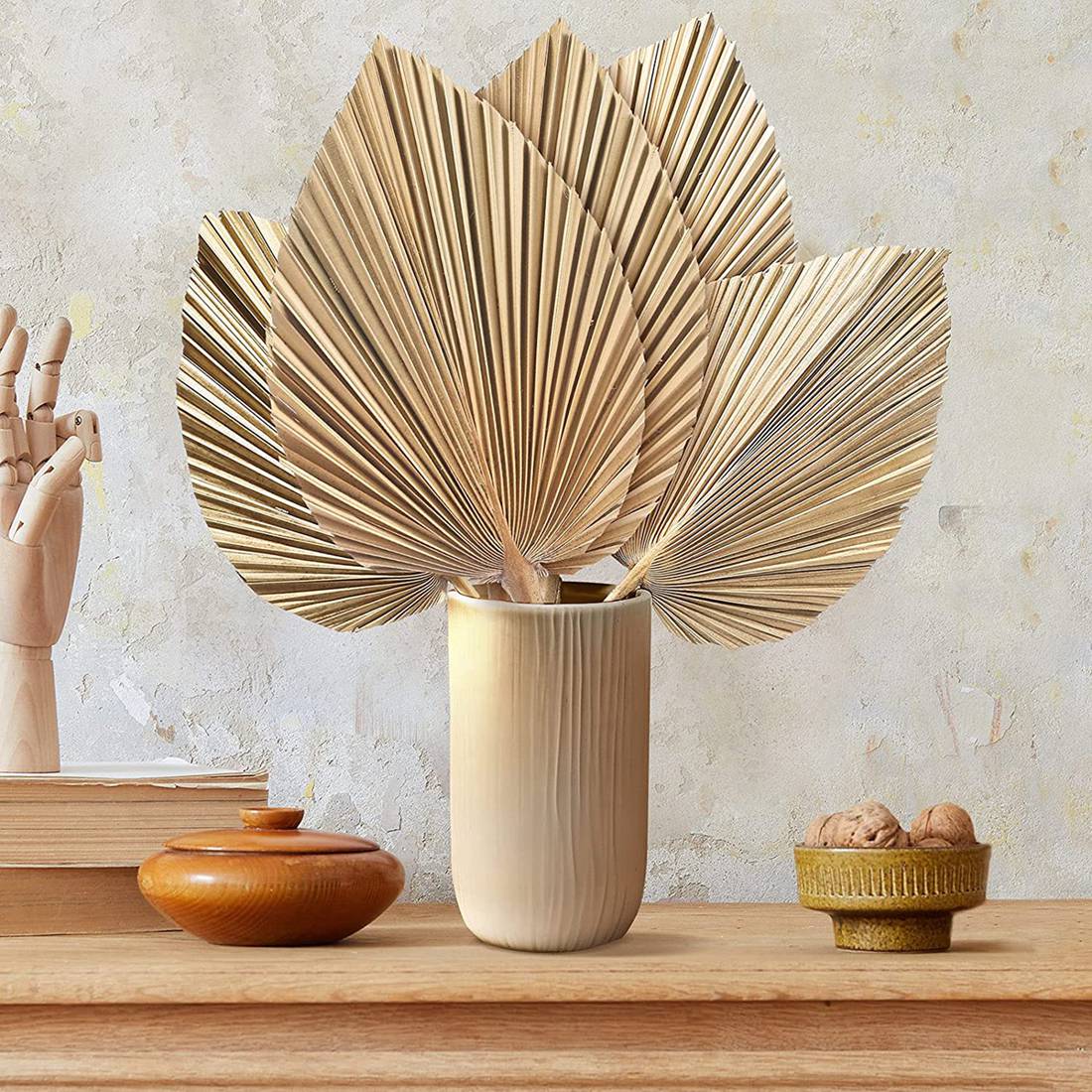 Dekorasi daun palem kering ala - Palm Leaf Dried ulasan dan harga