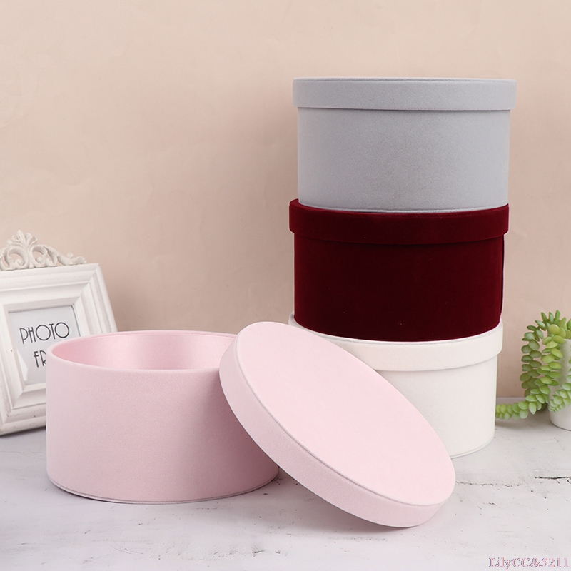 Beludru Bulat Bunga Kotak Hadi - The Florist Supply ulasan dan harga