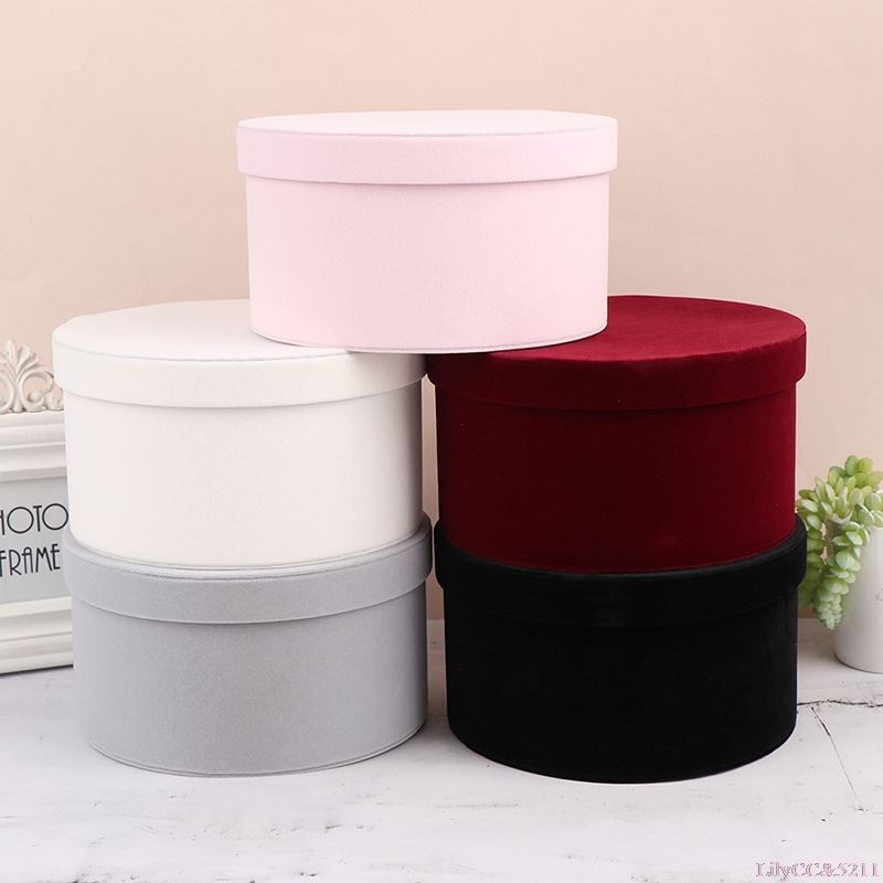 Beludru Bulat Bunga Kotak Hadi - The Florist Supply ulasan dan harga