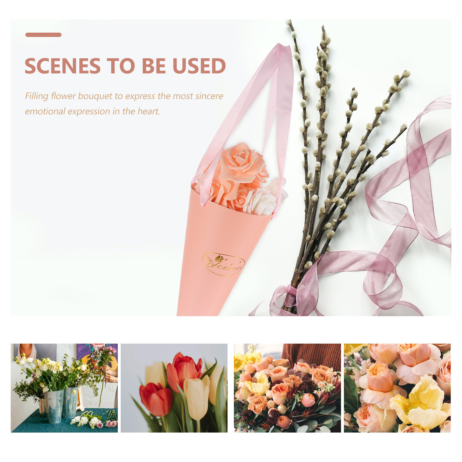 6 Buah Tas Buket Bunga Kantong - The Florist Supply Shop ulasan dan harga