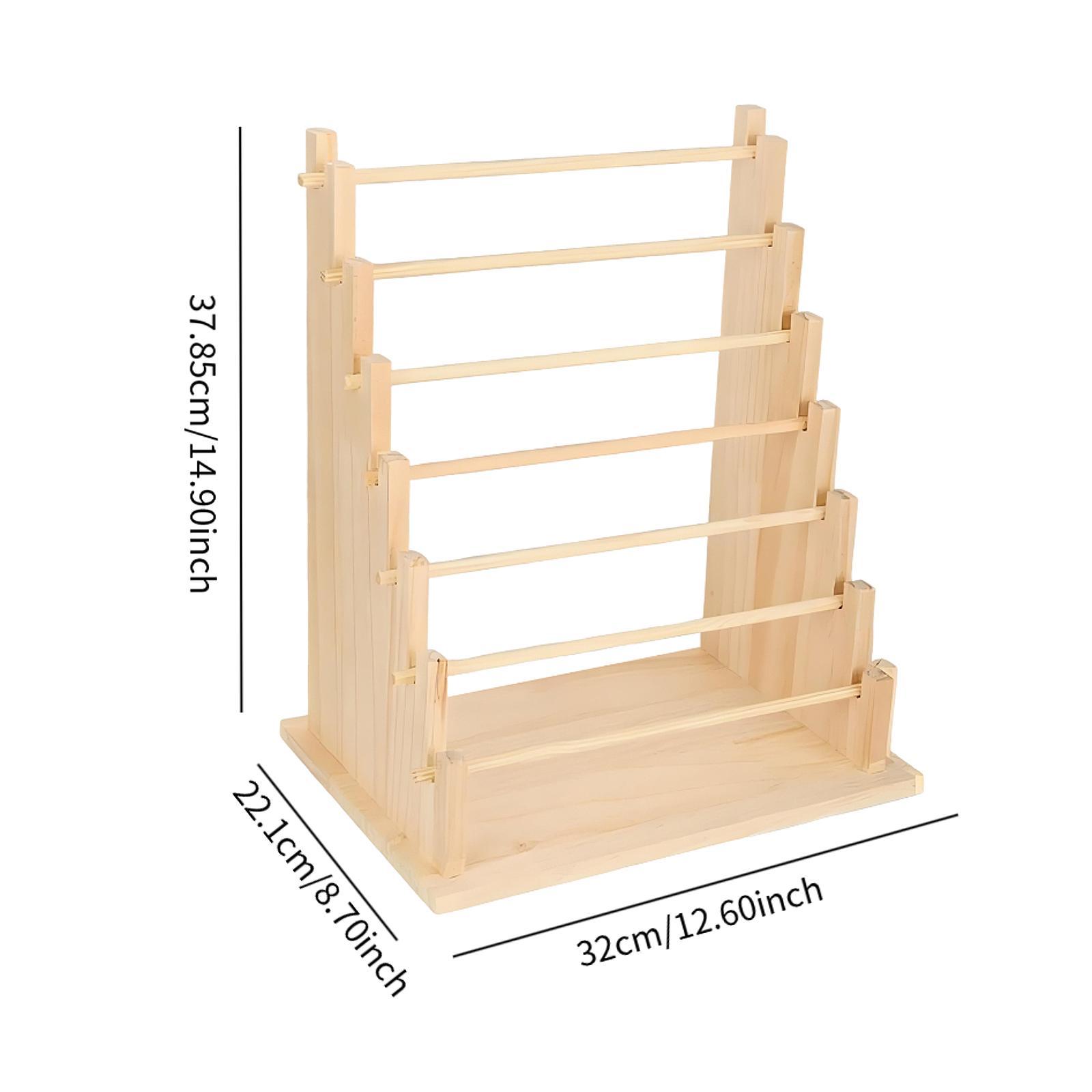 Rak Organizer Pita Kayu, Penya - The Florist Supply Shop ulasan dan harga