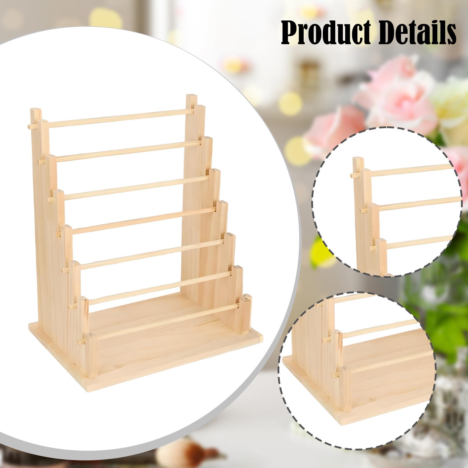 Rak Organizer Pita Kayu, Penya - The Florist Supply Shop ulasan dan harga